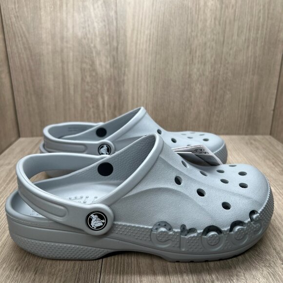 CROCS Shoes - Crocs Baya Clogs Adult Unisex Slip On Sandals M6 W8Lightweight Breathable Gray